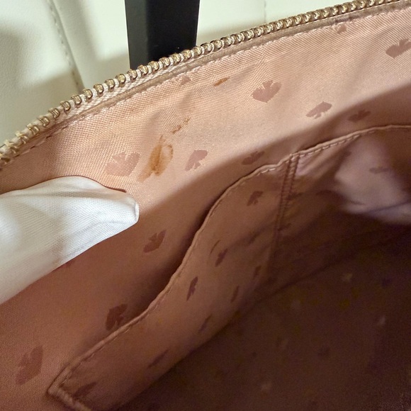 kate spade Pink Dome Satchel with Fuchsia Handles - Picture 8 of 13